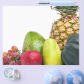 新鮮果物と野菜レイアウト チラシ (シングル)