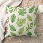新鮮葉 クッション (ブランケット)