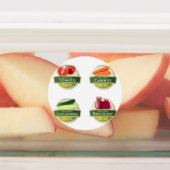 新鮮農家の野菜 ラベル (貼付)