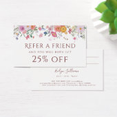 新鮮野花紹介カード (デスク)