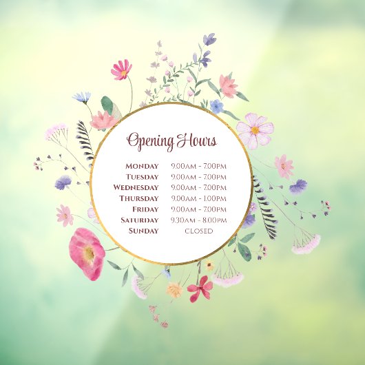 新鮮野草開花時間ウィンドウにしがみつく ウィンドウサイン (シート3)