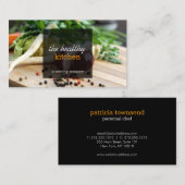 新鮮野菜ケータリングまたはシェフ名刺 名刺 (正面/裏面)