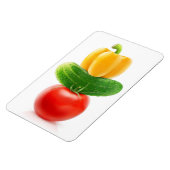 新鮮野菜ピラミッド マグネット (左側)