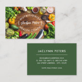 新鮮野菜ヘルスフィールドビジネスカード 名刺 (正面/裏面)