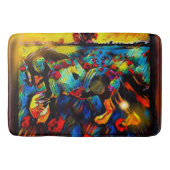 新鮮馬01-01 バスマット (正面)