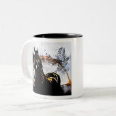 新鮮馬02-01 ツートーンマグカップ (正面左)