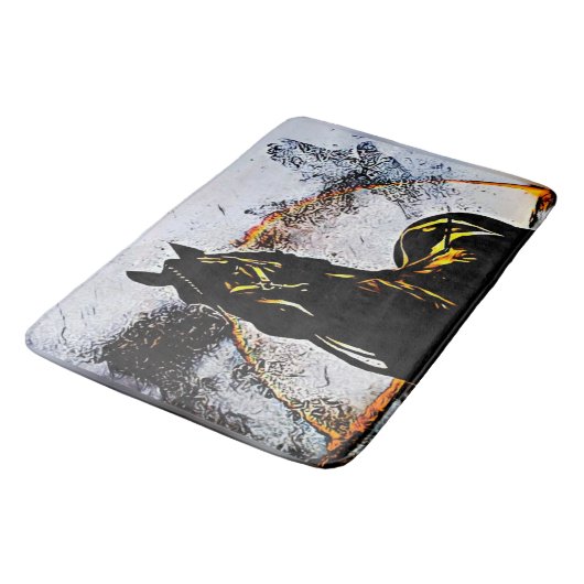 新鮮馬02-01 バスマット (アングル)