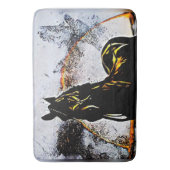 新鮮馬02-01 バスマット (正面縦)