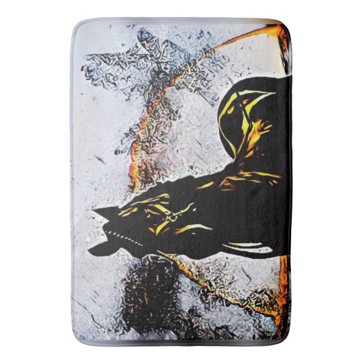 新鮮馬02-01 バスマット (正面縦)