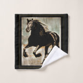 新鮮馬03 バスタオルセット (ウォッシュタオル)