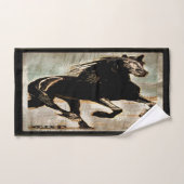 新鮮馬03 バスタオルセット (ハンドタオル)