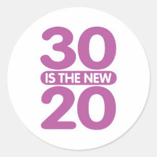 新20は30だ ラウンドシール
