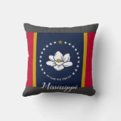 新2020ミシシッピ州旗 クッション (裏面)