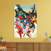 新52カバー#1第4プリント キャンバスプリント (インサイチュ (リビング))