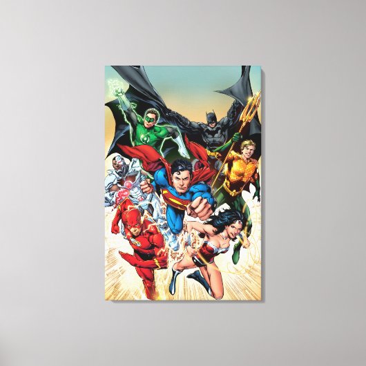 新52カバー#1第4プリント キャンバスプリント (正面)