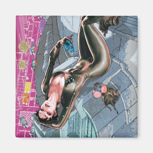 新52 – キャットウーマン#1 マグネット (正面)