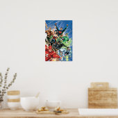 新52 – ジャスティスリーグ#1 ポスター (キッチン)