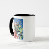 新52 – ジャスティスリーグ#1 マグカップ (正面左)