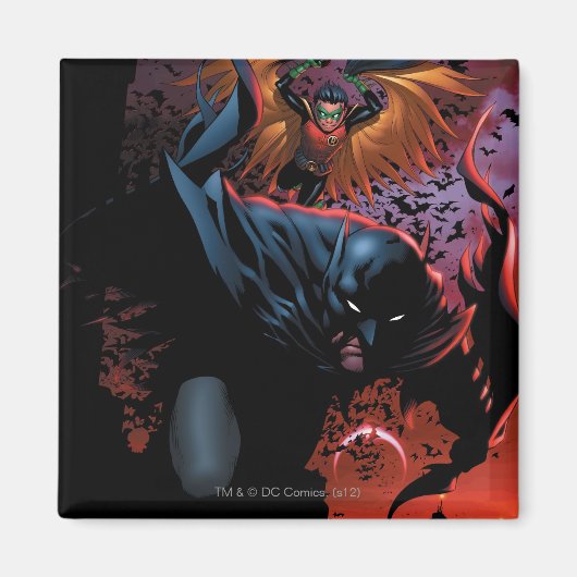 新52 – バットマンとロビン#1 マグネット (正面)