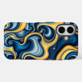 “新iPhoneモデルデザイナーカバー – ユニークなテクスチャー  Case-Mate iPhoneケース (裏面 (横))
