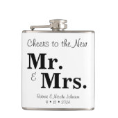 新mrへの応援ミセス・ビニ包まれたル・フラスコ フラスク (正面)