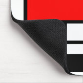 新plasticismモンドリアンのスタイル マウスパッド (コーナー)