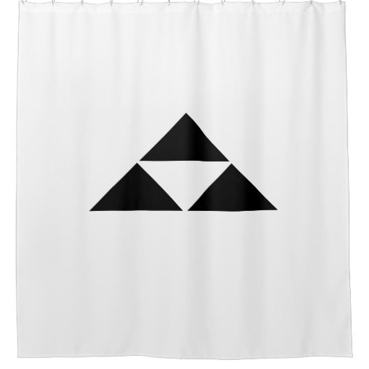 方丈はかりで測 シャワーカーテン (正面)