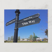 '方向なし' ポストカード (正面)