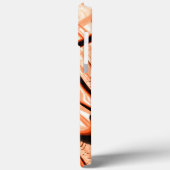 方向への茶色の波打ちの違う混乱 Case-Mate iPhoneケース (裏面 / 左)