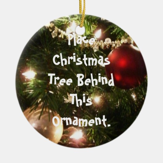 方向を用いるオーナメント セラミックオーナメント (正面)