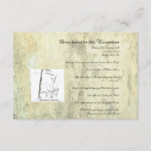 方向を結婚しているハートの女王 エンクロージャーカード (正面)