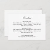 方向カード-最も最高のな続き エンクロージャーカード (正面/裏面)