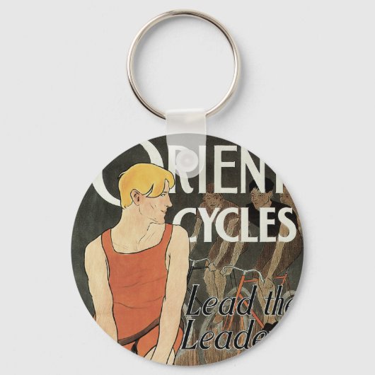 方向サイクル キーホルダー (正面)