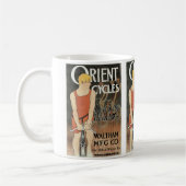 方向サイクル コーヒーマグカップ (左)