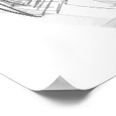 方向ポスター ポスター (角)