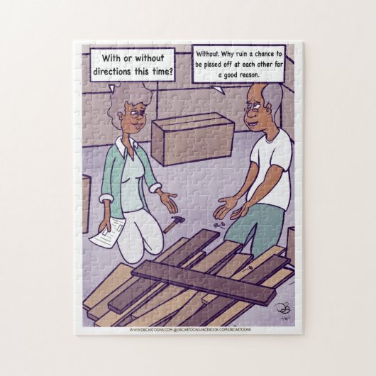 方向漫画ジグソーパズル ジグソーパズル (縦)