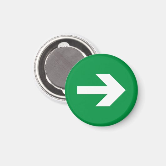 方向矢印 マグネット (正面/裏面)