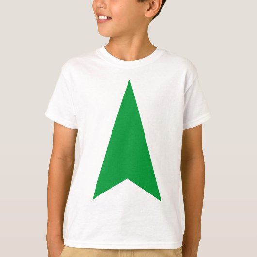 方向矢印 Tシャツ (正面)