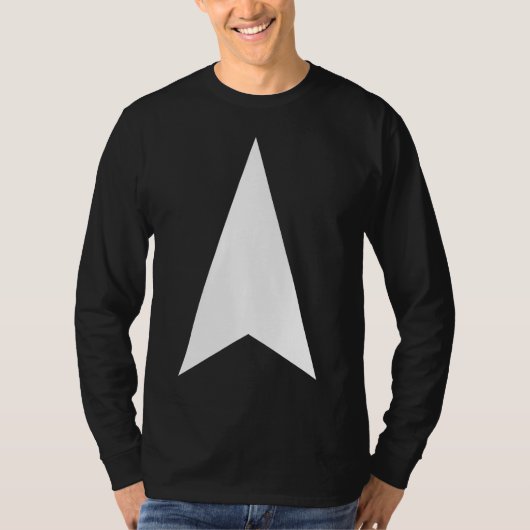 方向矢印 Tシャツ (正面)