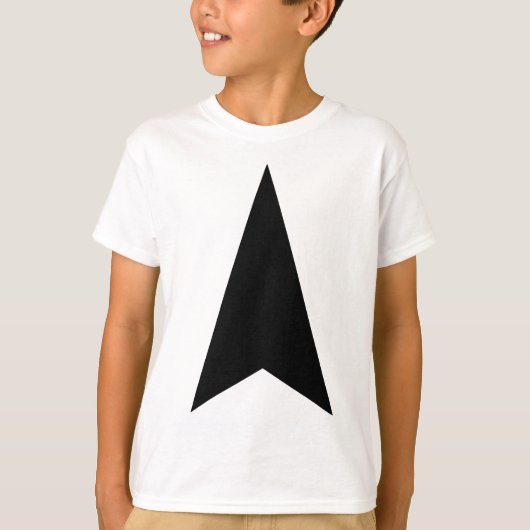 方向矢印 Tシャツ (正面)
