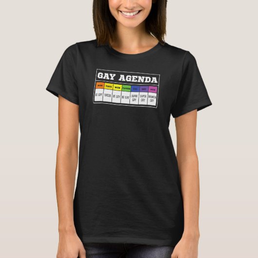 方向素晴らしSprに関係なく、誰のためのA Tシャツ (正面)