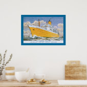 方向線のオルソヴァ ポスター (キッチン)