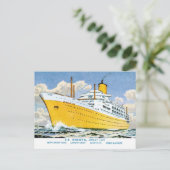 方向線のオルソヴァ ポストカード (スタンド正面)