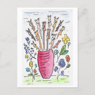 「方向転換は公平遊だ」 ポストカード