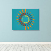 方向 キャンバスプリント (インサイチュ (ウッドフロア))