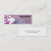 方向 スキニー名刺 (正面/裏面)