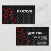 方向 – スポットライト付きハニカム エンクロージャーカード (正面/裏面)