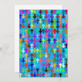 方向_ドラッグ&ドロップ結婚式招待状 招待状 (正面/裏面)