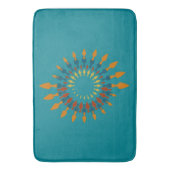 方向 バスマット (正面縦)