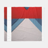 方向 フリースブランケット (正面(横))